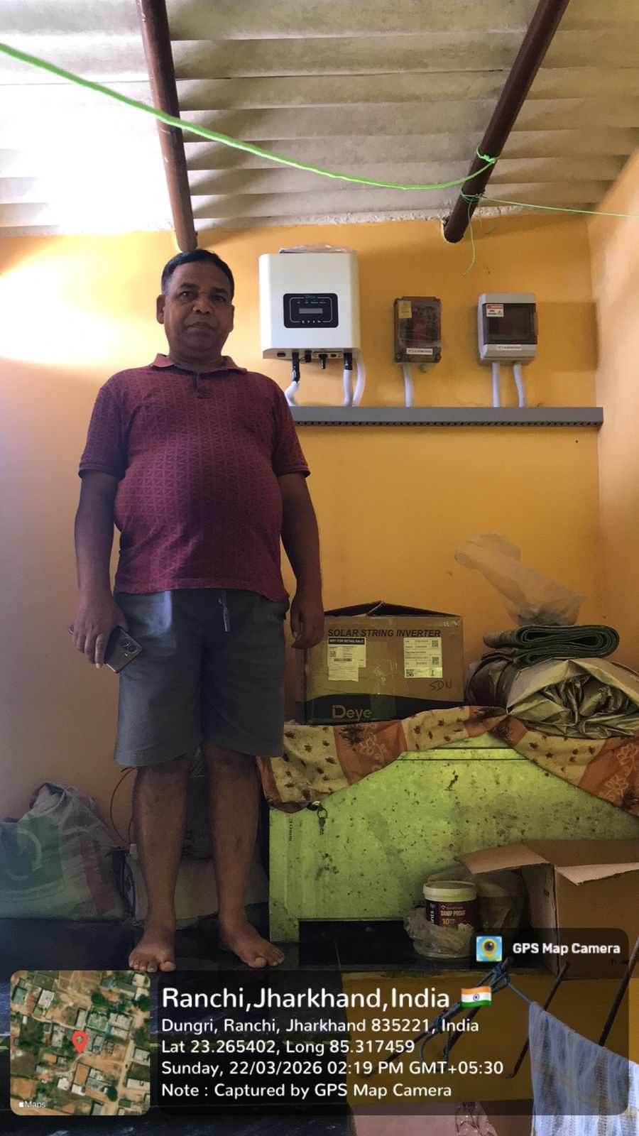 Solar Inverter Installation Proof